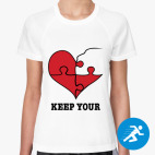 Женская спортивная футболка