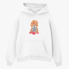 Толстовка худи оверсайз