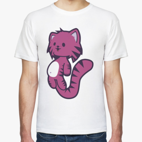 Футболка Animals / Pink cat