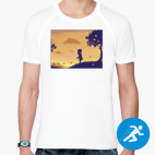 Мужская спортивная футболка