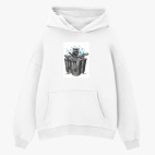 Толстовка худи оверсайз