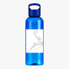 Прозрачная спортивная бутылка