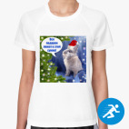 Женская спортивная футболка