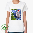 Женская футболка органик