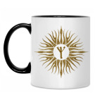 Кружка двухцветная