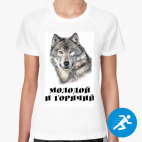 Женская спортивная футболка