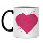 Кружка двухцветная