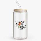 Банка с бамбуковой крышкой