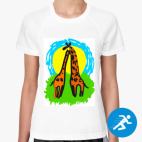 Женская спортивная футболка