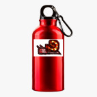 Металлическая бутылка 400 мл UV-DTF