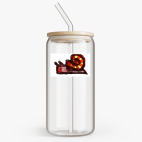 Банка с бамбуковой крышкой