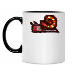 Кружка двухцветная