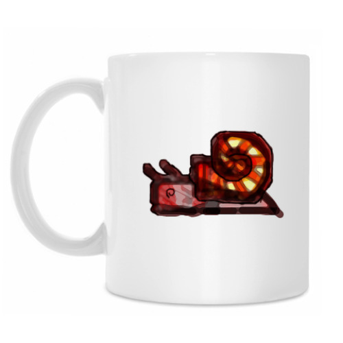 Кружка с принтом Улитка