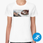 Женская спортивная футболка