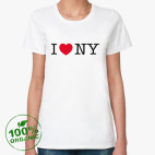 Женская футболка органик