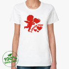 Женская футболка органик