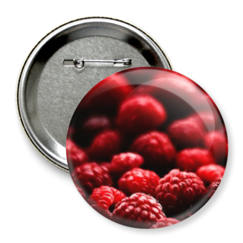 Значок 75мм с принтом Malina