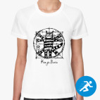 Женская спортивная футболка