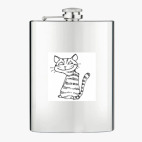 Фляжка стальная