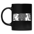 Кружка цветная UV-DTF