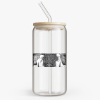 Банка с бамбуковой крышкой