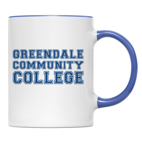 Кружка с принтом Greendale Community College
