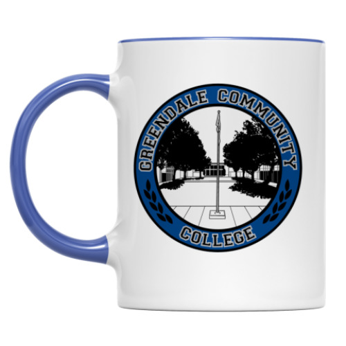 Кружка с принтом Greendale Community College