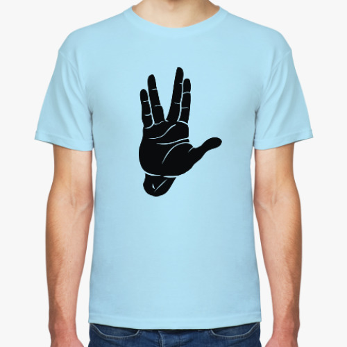Футболка с принтом Star Trek жест Спока