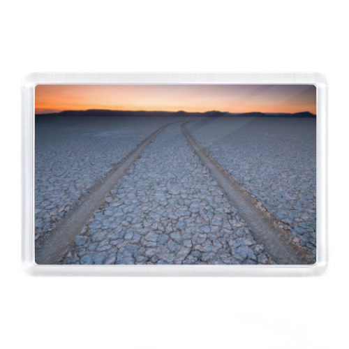 Магнит с принтом Дорога вдаль