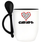 Кружка с ложкой