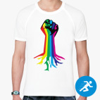 Мужская спортивная футболка