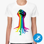 Женская спортивная футболка