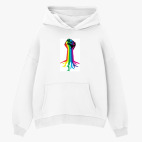 Толстовка худи оверсайз