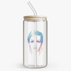 Банка с бамбуковой крышкой