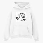 Толстовка худи оверсайз