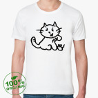 Мужская футболка органик