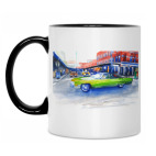 Кружка двухцветная