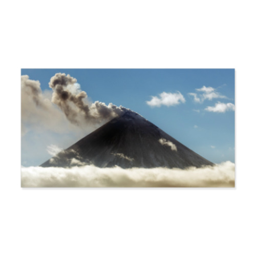 Виниловые наклейки Камчатка, Ключевской вулкан