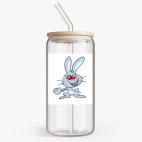 Банка с бамбуковой крышкой