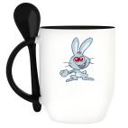 Кружка с ложкой