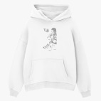 Толстовка худи оверсайз