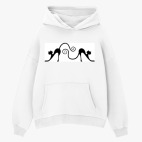 Толстовка худи оверсайз