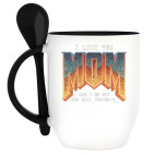 Кружка с ложкой