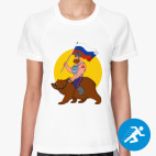 Женская спортивная футболка