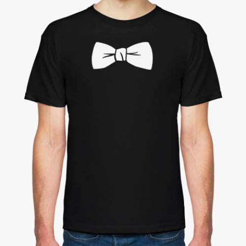 Футболка с принтом Галстук бабочка