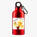 Металлическая бутылка 400 мл UV-DTF