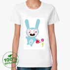 Женская футболка органик