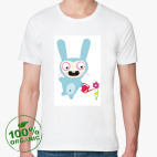 Мужская футболка органик