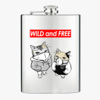 Фляжка стальная