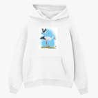 Толстовка худи оверсайз